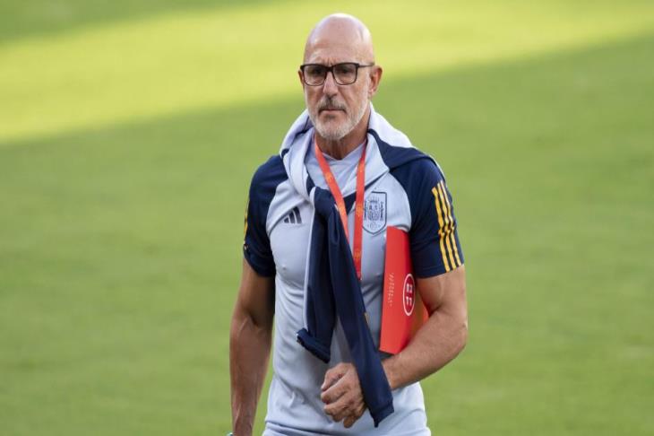 لويس دي لا فوينتي مدرب منتخب إسبانيا